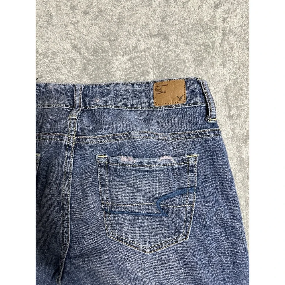 American Eagle Shorts Womens 2 Denim Jean Cut offs Summer‎